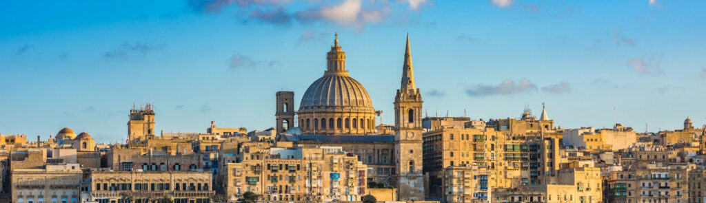 View of Valletta